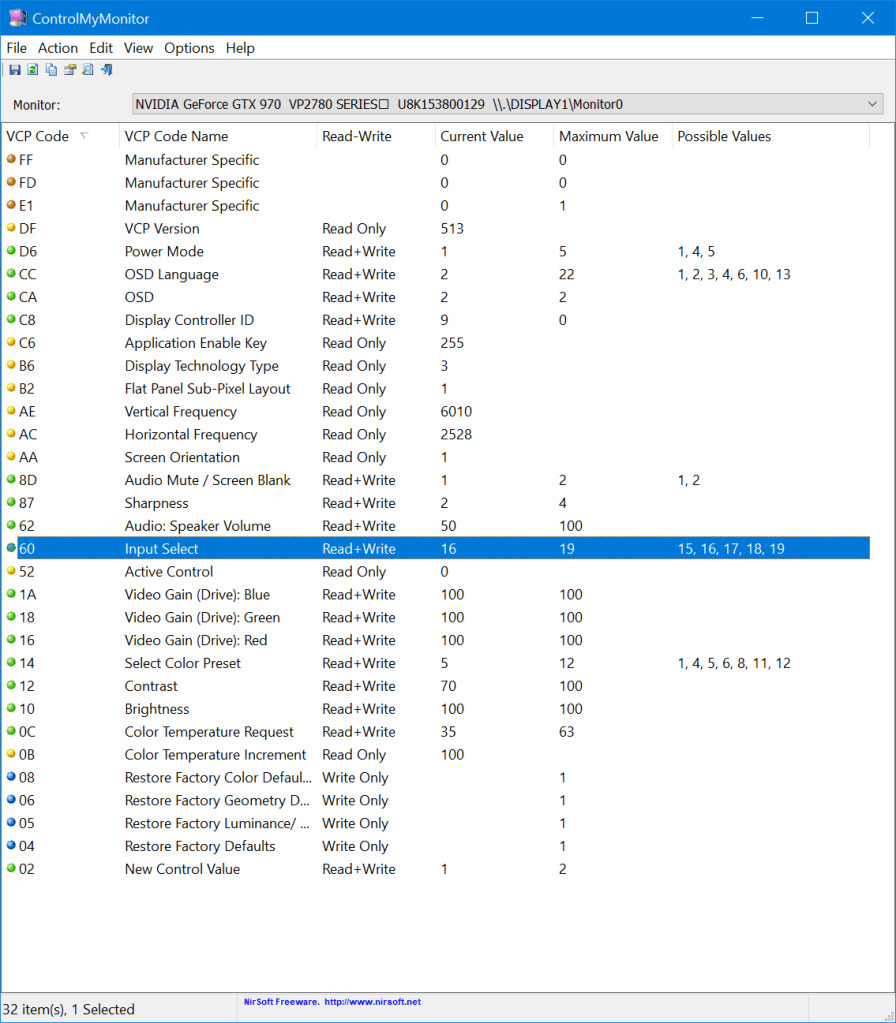 Tip: Switch Monitor Inputs with Command Line – Johnston Software Solutions