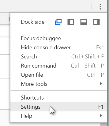 Google Chrome Developer Tools – Dark Theme – Johnston Software Solutions